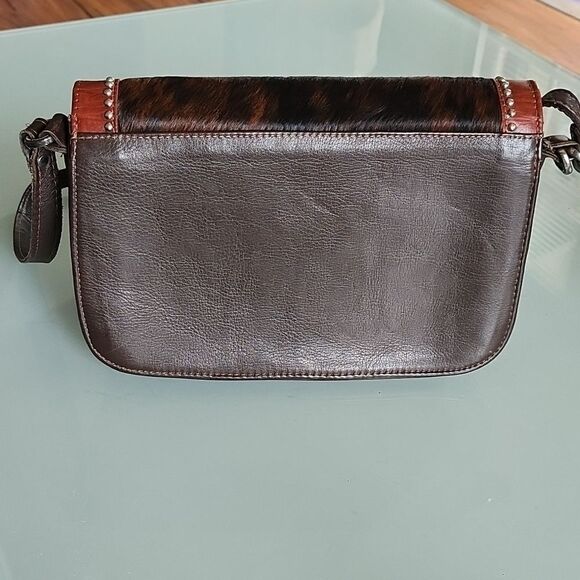 American West Genuine Leather and Cowhide Bag - Picture 4 of 12